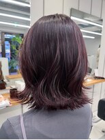 ダークカシスピンクふんわりボブ【RISA】