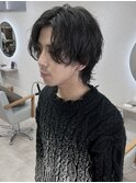 メンズウルフパーマ