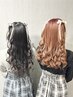 ペア【量産型ヘア／ライブ/推し活】￥7400＋デザイン料別　
