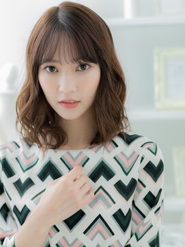 モッズヘア 越谷(mod's hair) くせ毛風ゆるふわ巻きリラクシーセミディTb12越谷20代30代40代