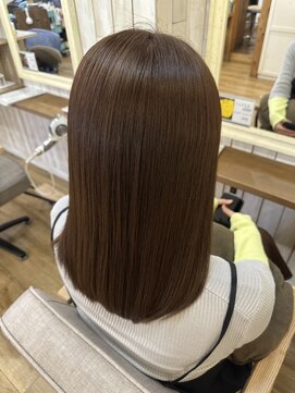 コージー リゾート バイ アンツ 茅ヶ崎駅前店(cozy resort by ANT'S) 着物/メルティカラー/似合わせカット/ウェーブミディアム/茅ケ崎