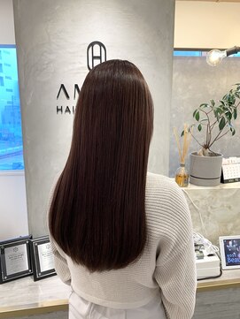 アマニ ヘアー ホスピタル(AMANI. HAIR HOSPITAL) 暖色◎艶感カラー
