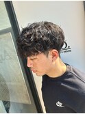 マッシュ×シャドウパーマ