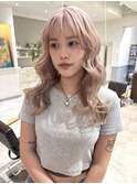 【ｍｏｍｏ】pink beige