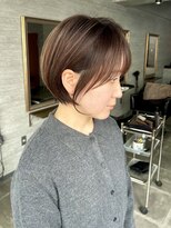 バーチョ(bacio)&nbsp;20代30代40代◎小顔骨格矯正ショート【麻生/札幌ショート/白髪】