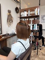 ゴデーレ(GODERE)&nbsp;髪質改善ストレート美シルエットボブスタイル20代30代40代