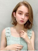 2wayバング シャギーレイヤー シースルー くびれヘア