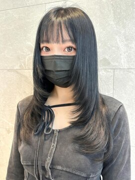 エス 熊谷(Ess) 暗めカラー/グランマッシュ/デザインカラー[髪質改善/熊谷]