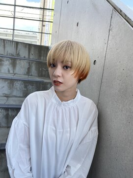 ディジョン 自由ヶ丘(Dijon) 韓国顔まわりレイヤーカットグレージュオリーブベージュブラウン