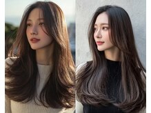 メルバ(Melva)の雰囲気(ロングウェーブ/レイヤーカット/大人ナチュラル/透明感カラー)