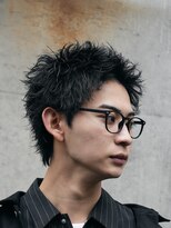 フィフス 渋谷(fifth)&nbsp;渋谷スパイキーパーマスパイキーショート大人ビジネスツイスト