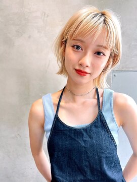 ケイト(kate) 【kate 大宮】ホワイトブロンド×レイヤースタイル