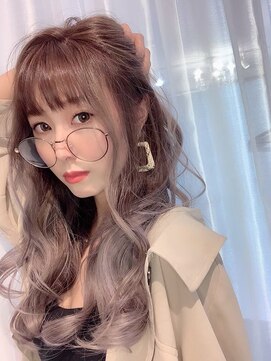 グラデーション・ハイトーン・ケアブリーチ・ホワイトシルバー