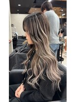 ラピス 大阪心斎橋店(Lapis)&nbsp;エクステバレイヤージュ/エクステ/髪質改善/カラーなし