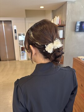 結婚式参列/前撮りヘア