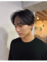 サクラ 岐阜(SAKURA) ナチュラルセンターパート/岐阜メンズカット