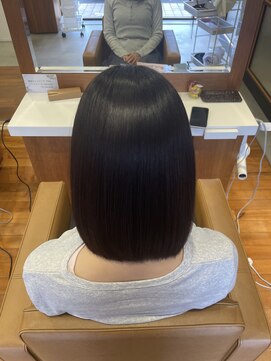 シーツー 川口店(C2) 髪質改善ストレート×内巻きボブ
