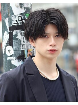 men's salon es. 新宿 メンズカット/メンズパーマ/メンズヘア【メンズサロン エス】 ニュアンスパーマ/波巻きツイストスパイラル[新宿/メンズ/men's]