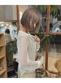 グレーベージュ/ボブ