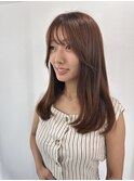 レイヤーカット/イメチェン/ホワイトブロンド/シャドウレイヤー