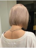 【色落ちまで綺麗】ブランドに色落ちするハイトーンミルクティー