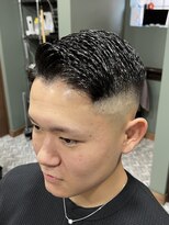 スタンドバーバー 柏(STAND BARBER)&nbsp;波巻きツイストスパイラル/リバースセンターパート/柏/柏駅