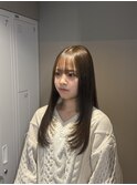 オリーブベージュ×レイヤー
