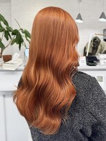 グランツ(hair design Granz) オレンジカラー