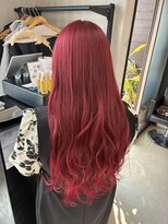 トリコ(ToricO) アクリルレッド チェリーレッド ワインレッド ブリーチ