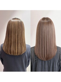リング ヘアーハウス(ring Hair Haus)の写真/厳選カラーで上品カラーへ◎艶感を大切にした大人カラーをご提案♪