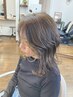 【当店人気No.2♪】似合わせカット+透明感カラー