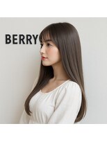 ヘアーズ ベリー 香椎店(hairs BERRY)&nbsp;美髪レイヤーカット顔まわりレイヤーくびれミディアムレイヤー