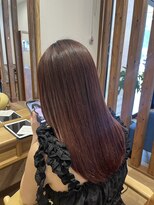 トップヘアー 池の内店(TOP HAIR)&nbsp;ボルドーブラウン×髪質改善トリートメント〔きぃ〕