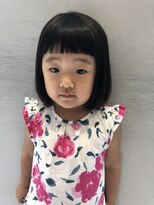 ネオリーブギンザ 銀座店(Neolive GINZA)&nbsp;女の子 ぱっつんボブ☆キッズカット