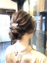 ナイン 麻布十番(NINE) ☆パーティや結婚式でのヘアアレンジ☆