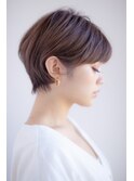 すっきりショートボブ