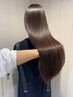 【柔らか艶髪】カット+縮毛矯正+５stepシステムトリートメント29000→26500