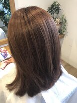 小さな美容室 ハナ(hana)&nbsp;元気の出そうなオレンジ系カラー♪