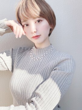 セイドット オモテサンドウ(Say. omotesando) Say. 戸崎亨祐　大人可愛いショートヘア