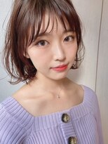 ミディカール/切りっぱなしボブ/抜け感/伸ばしかけ/フェミニン