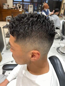 バーバーブロス 吉祥寺店(BARBER BROS) 【LUDLOW BROS.】田宮  刈り上げフェード  アイロンショート