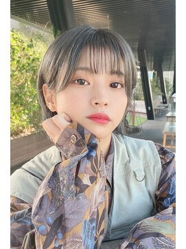 オブヘアーギンザ(Of HAIR GINZA) シンプル丸みショートボブ