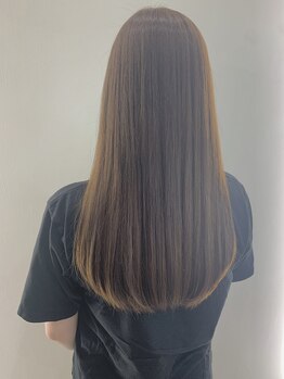 ジンクヘアーセカンド(ZiNK HAIR2nd)の写真/最上級の艶髪に導く[超音波アイロン/髪質改善トリートメント]毛先までなめらかな極上の手触りに感動★