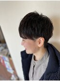 刈り上げマッシュ