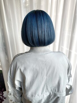 ヘアーアンドスパ フェリーチェ ミチ 野田屋町店(HAIR&SPA felice MICHI) 【felice MICHI 石井あすか】クリアブルー
