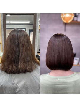 ナチュラル 泉中央店(Natural) 泉区　泉中央　縮毛矯正　トリートメント　髪質改善