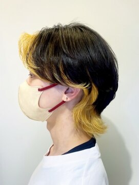 タヤ 東急百貨店吉祥寺店(TAYA) メンズウルフインナーカラー/フェイスフレーミング