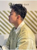 大人のパーマスタイル【BARBER-BAR】