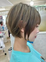 アトリエリーベル ショートボブ×ベージュ