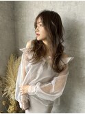 モテ髪×セミロング